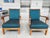 Mid-Century Modern 1950s Danish Modern Mahogany Lounge Chairs by Erik Wørts - A Pair For Sale - Image 3 of 18