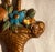 Antique Cast Iron Floral Basket Doorstop - Hand-Painted, Circa 1900 For Sale - Image 4 of 11