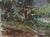 1980s Original Impressionist Oil Painting: Forest Landscape by Ukrainian Artist 48-64 For Sale - Image 5 of 6