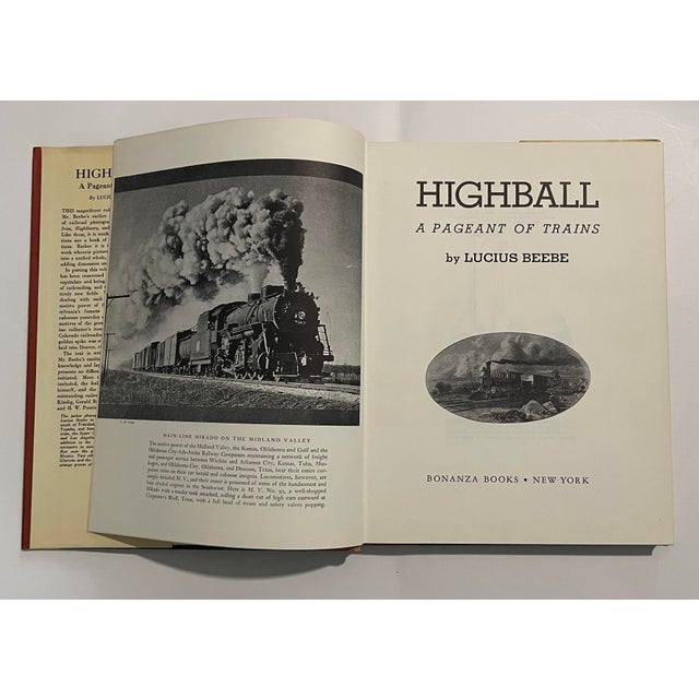 Traditional 1940s “Highball: The Pageant of Trains Hardcover”Coffee Table Book For Sale - Image 3 of 10