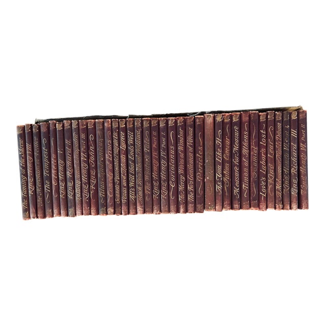 Antique Henry Altemus Shakespeare Plays Miniature Books 35 Vols For Sale