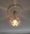 Vintage Murano Glass Chandelier, 1980s White Floral Lamp, Small Italian Ceiling Light For Sale - Image 14 of 14