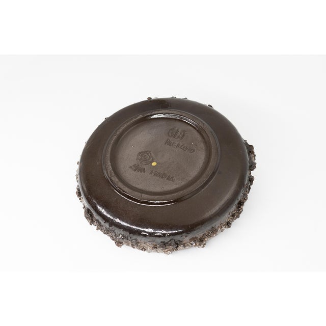 Brutalist Lava Bowl from Glit, Iceland, 1970 For Sale - Image 4 of 5
