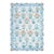Lavable Machine Woven Rug Blue 5x8 For Sale