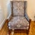 Wesley Hall Barley Twist Davis Wingback Chair in Paisley Tapestry and Nailhead Trim For Sale - Image 10 of 10