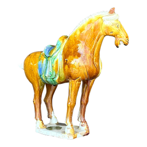 Vintage Asian Temple Horse