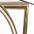 Gilt Brass & Glass Fumè Bar Cart, 1970s For Sale - Image 7 of 9