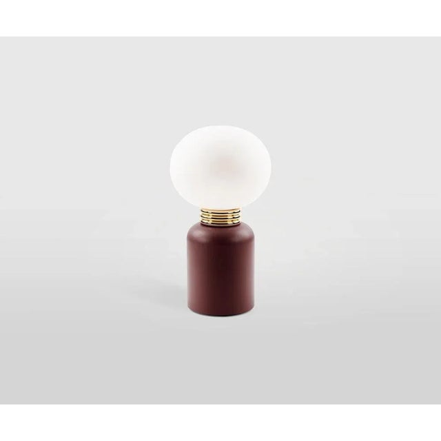 Metal Karen Table Lamp S by Mason Editions For Sale - Image 7 of 12