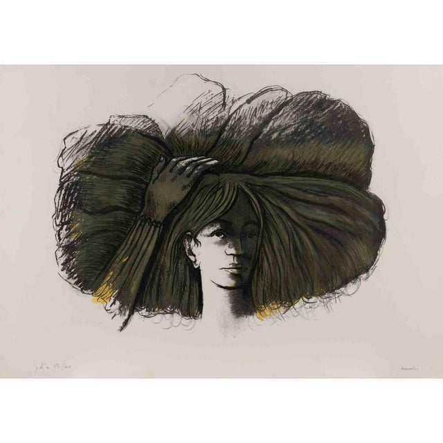 Lithograph on paper. Hand signed and numbered. One of the 20 Artist's Proof. Ver good condition. This piece is attributed...