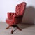 Chesterfield swivel office chair. Comfortable executive chair supported by a solid wooden frame Tufted backrest. Faux...
