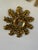 Mid 20th Century Petite 10" Italian Giltwood Sunburst Wall Mirror For Sale - Image 17 of 18