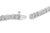 Indulge in the ultimate luxury with this stunning 10K white gold tennis bracelet. Adorned with 3.00 cttw of natural...