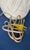 Vintage Postmodern Palm Regency Plaster-Style Statement Lamp For Sale - Image 9 of 11