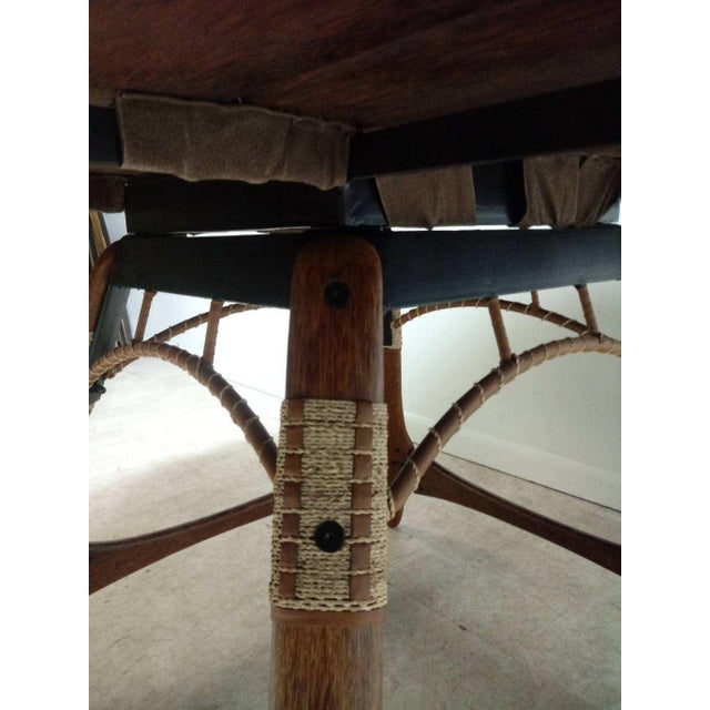 Great shape tight and sturdy. minor wear. this is a custom made table and retains no markers marked. Please see photos as...