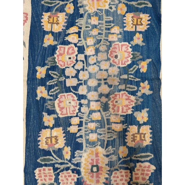 Early 20th Century 1900 Antique Bessarabian Flat Weave Kilim Rug For Sale - Image 5 of 8