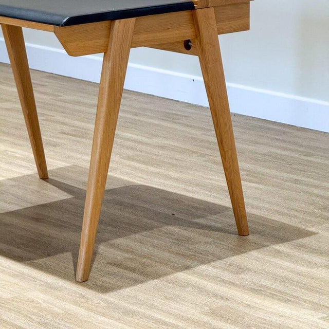 Textile Oak Desk from Habitat, 1980s For Sale - Image 7 of 11