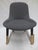 2010s Walter Knoll Sheru Chair in Grey Fabric (New) For Sale - Image 5 of 8
