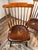 Early 19th Century Antique Set of Four New Hampshire Step Down Windsor Chairs Signed j.r. Hunt C. Early 19th Century For Sale - Image 5 of 13