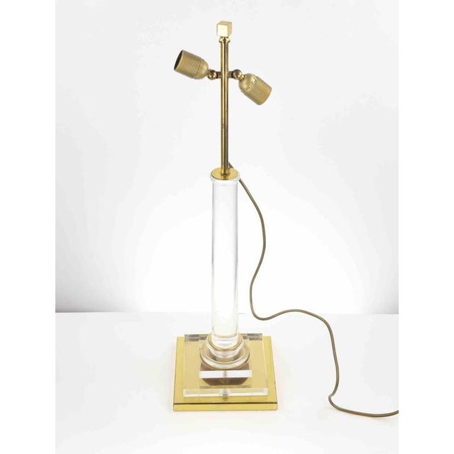 Metal Table Lamp by Corinne Halna, Italy, 1970s For Sale - Image 7 of 8