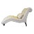 Lexington Upholstery Traditional Beige Tufted Althena Chaise Lounge For Sale