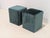Velvet Ottomans from Sable Interiors, Set of 2 For Sale - Image 10 of 13
