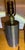 Vintage Brass Brutalist Style Pair Lamps Set of 2 Original Shades For Sale In Portland, OR - Image 6 of 18