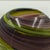 Green Mid-Century Modern Spherical Murano Art Glass Vase With Swirling Ribbon Accents, 1960s For Sale - Image 8 of 8