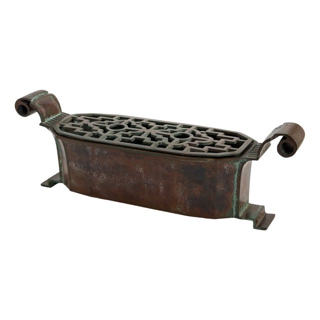 Swedish Grace Bronze Jardinière by Sune Bäckström, Sweden, 1920s For Sale
