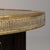 Art Deco 1930-1939 France Antique Brass Brass And Glass Side Table With Mirrored Insert For Sale - Image 3 of 11