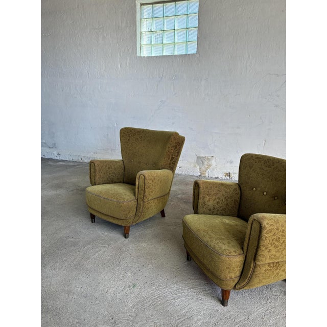 Vintage Lounge Chairs, 1930s, Set of 2 For Sale - Image 16 of 18