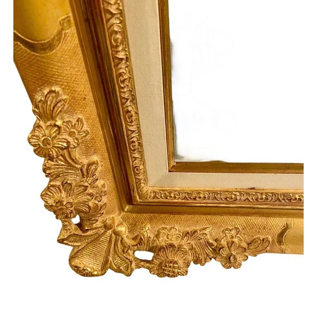Mid 20th Century Gold Leaf French Picture Frame Louis XIV Regency Style ...