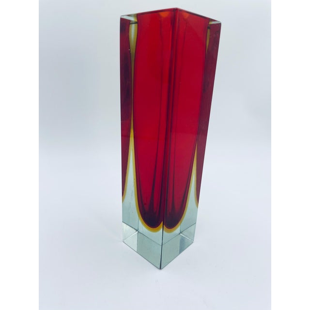 1960s Sommerso Murano Glass Wazon Vase from Seguso Vetri d'Arte, 1965 For Sale - Image 5 of 8