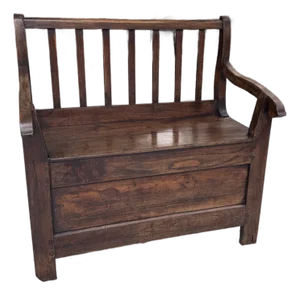 18th Century French Banc De Chimney / Fire Place Bench