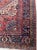 Tribal 1920's Antique Deep Red and Blue Coloring Rug 10 6 X 13 For Sale - Image 3 of 13