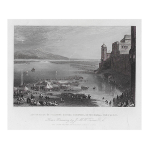 19th Century Haridwar India Engraving