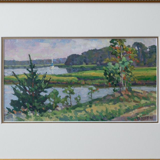 Coastal Robert Isley Painting For Sale - Image 3 of 6