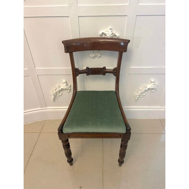 Antique Regency Mahogany Dining Chairs, 1830, Set of 8 For Sale - Image 15 of 18