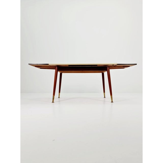 Vintage Extendable Coffe Table, 1950s For Sale - Image 10 of 11