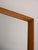 Scandinavian Rectangular Oak Mirror, 1960s For Sale - Image 3 of 7
