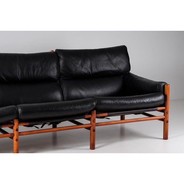 Arne Norell Sofa Kontiki attributed to Arne Norell, Sweden, 1970s For Sale - Image 4 of 14