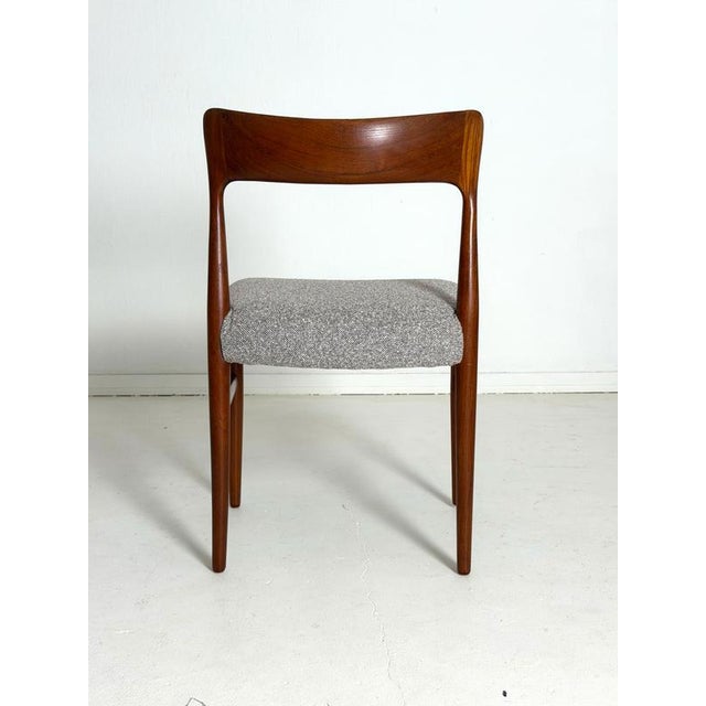 1950s Danish Dining Chairs in Teak, Set of 6 For Sale - Image 5 of 12