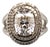 14 Karat Gold Carmosé Ring with Moissanite and Diamonds For Sale