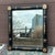 Wood Vintage Signed Lambert Hitchcock Black & Gold Petite Wall Mirror For Sale - Image 7 of 11