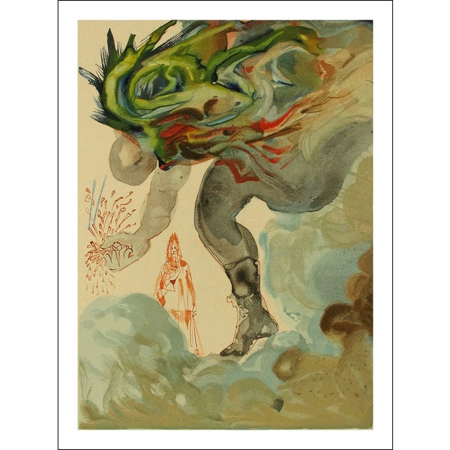 Artist: Salvador Dali Country: Spain Title: The Giants – Hell 31 Provenance: Suite Divine Comedy numbered Medium: Original...