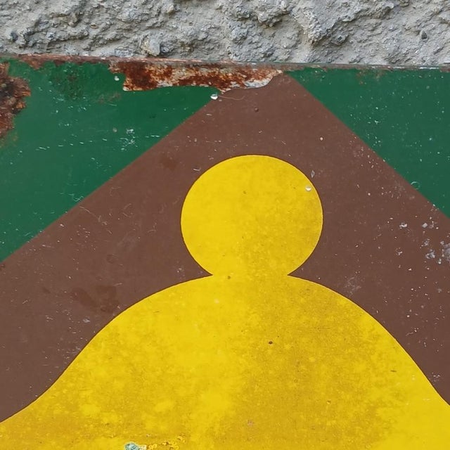 1960s Double-Sided Pibigás Sign in Silkscreened Iron, 1960s For Sale - Image 5 of 8