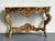 Antique Rococo Giltwood Console With Marble Top For Sale - Image 16 of 18