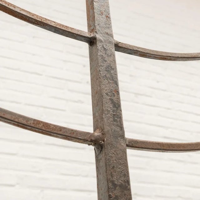 Brutalist Wrought Iron Candleholder, 1960s For Sale - Image 13 of 15