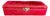 Antique Victorian Red Velvet Glove Box-Silk Lined-Jewelry Casket-Vanity Box-Case For Sale
