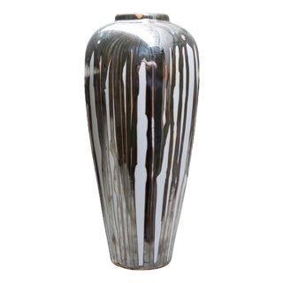 Chrome Vase 0001 by John Nordenstein For Sale