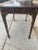 Wood 19th C. English / Irish Mahogony Tea Table For Sale - Image 7 of 12